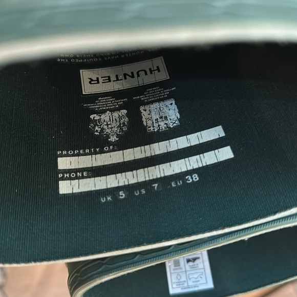 Hunter rain boot - Picture 3 of 3